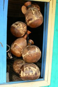 Carved gourds