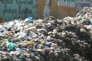 Mounds of trash piled up as collectors feared for their