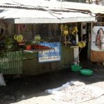 A few food stalls opened a couple of days after