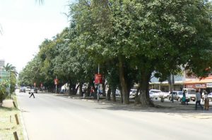 Central Lusaka (not during rush hour)