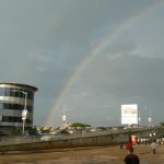 Rainbow in central Lusaka