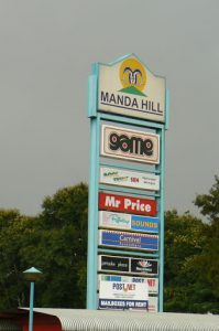 Popular Manda Hill mall in the