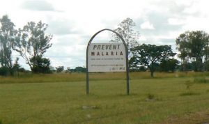 Sign near Lusaka