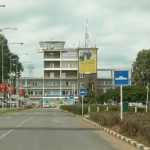 Approaching Lusaka airport