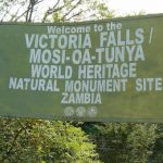 Sign - Welcome to the Victoria Falls