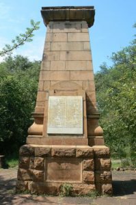 Northern Rhodesia war monument at the Falls. Northern Rhodesia was a