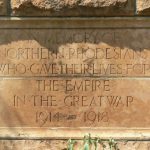 Northern Rhodesia war monument at the Falls. Northern Rhodesia was a