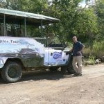 Helicopter Tour passenger truck