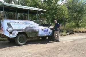 Helicopter Tour passenger truck