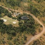 View of the helipad.