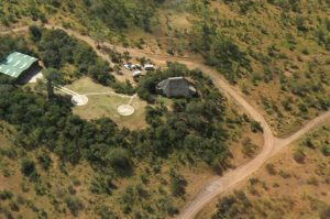 View of the helipad.