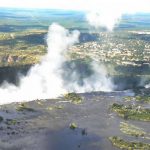 View of Victoria Falls from