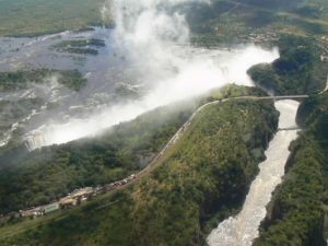 View of Victoria Falls