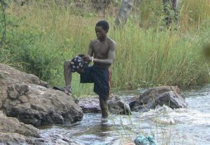 Standing in the Zabezi