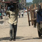 Some young men moved out of Methare until the danger