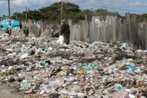 Trash collectors were afraid to come to Methare during the