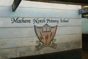 One of many primary schools in Mathare--closed during the riots. Read