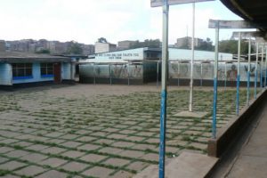 Courtyard at the Methare North Primary School.