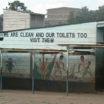 Signs encourage children to have good hygiene at the Methare