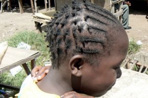 Braided hair styles for girls are very popular.