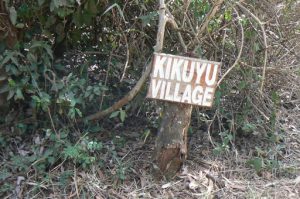 Tribal villages and huts at the