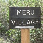 Tribal villages and huts at the