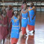 Performers at the Bomas