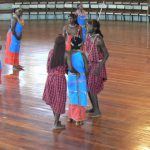 Performers at the Bomas