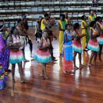 Performers at the Bomas