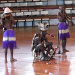 Performers at the Bomas