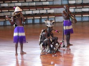 Performers at the Bomas