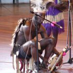 Performers at the Bomas