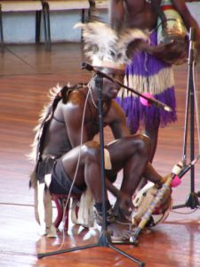 Performers at the Bomas