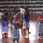 Performers at the Bomas