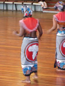 Performers at the Bomas