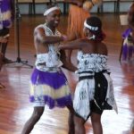 Performers at the Bomas