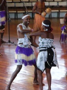 Performers at the Bomas