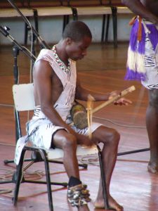 Performers at the Bomas