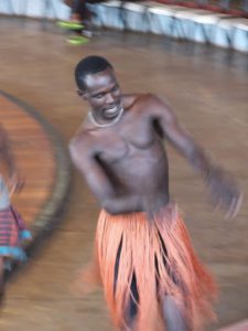 Performers at the Bomas