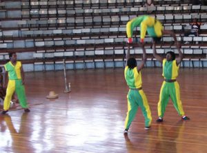 Performers at the Bomas