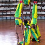 Performers at the Bomas