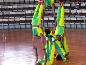 Performers at the Bomas