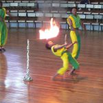 Performers at the Bomas