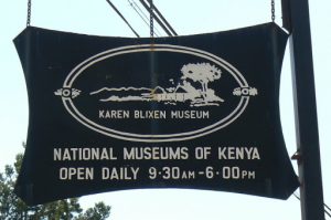 Nairobi - the plantation museum and