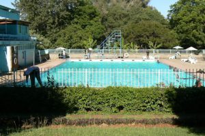 Nairobi downtown - YMCA hotel pool