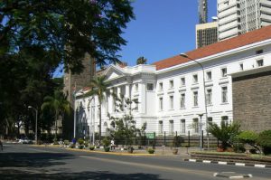 Nairobi downtown - government building