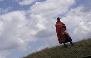 Masai walk for miles over their lands--and they dance.