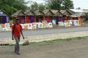 Masai art village