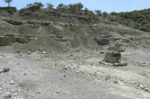 Site of the Zinjanthropus skull