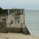 Old bastion wall in Stone Town